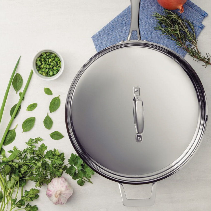 Tramontina Grano Collection Stainless Steel Saute Pan 30cm - Image 03