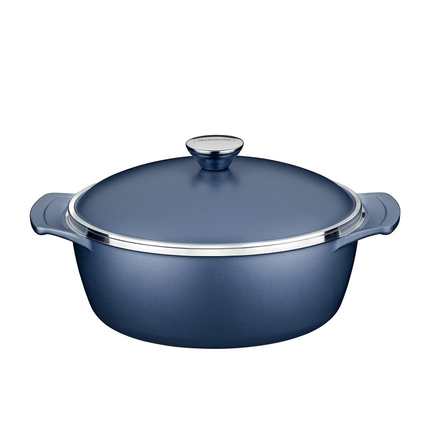 Tramontina Lyon Casserole 24cm - 3.7L Blue - Image 01