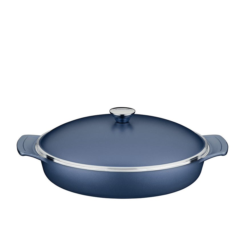 Tramontina Lyon Non Stick Frypan 32cm Blue - Image 01