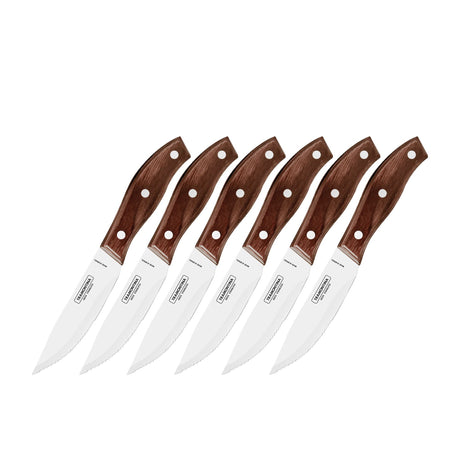 Tramontina Churrasco Rio Grande Steak Knife Set of 6 - Image 01