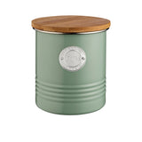 Typhoon Living Coffee Canister 1 Litre Sage - Image 01