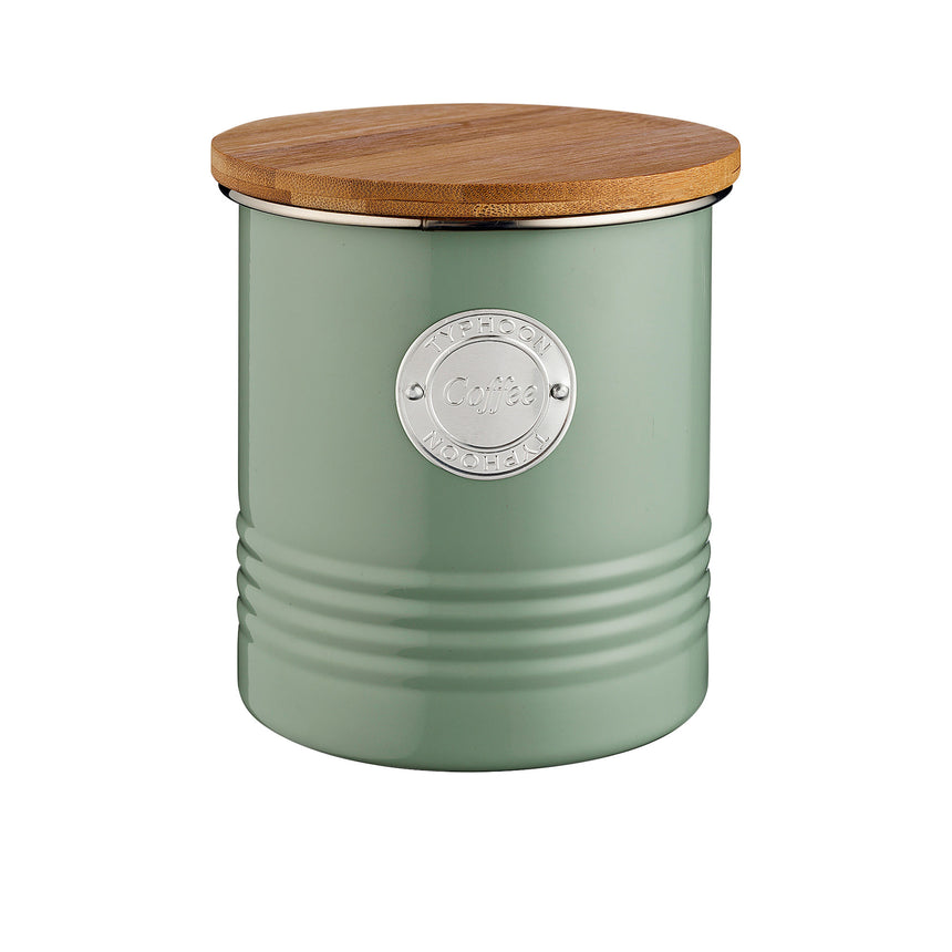 Typhoon Living Coffee Canister 1 Litre Sage - Image 01