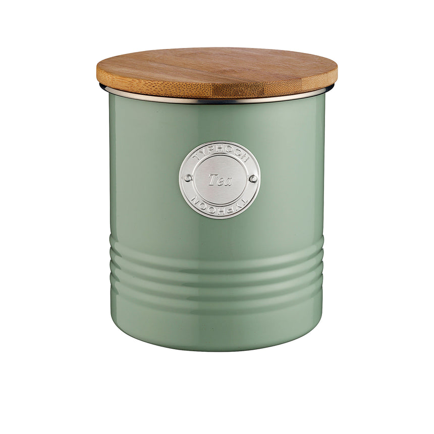 Typhoon Living Tea Canister 1 Litre Sage - Image 01