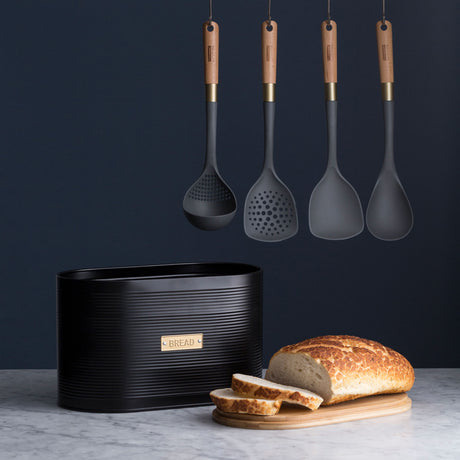 Typhoon Living Otto Bread Bin in Black - Image 02