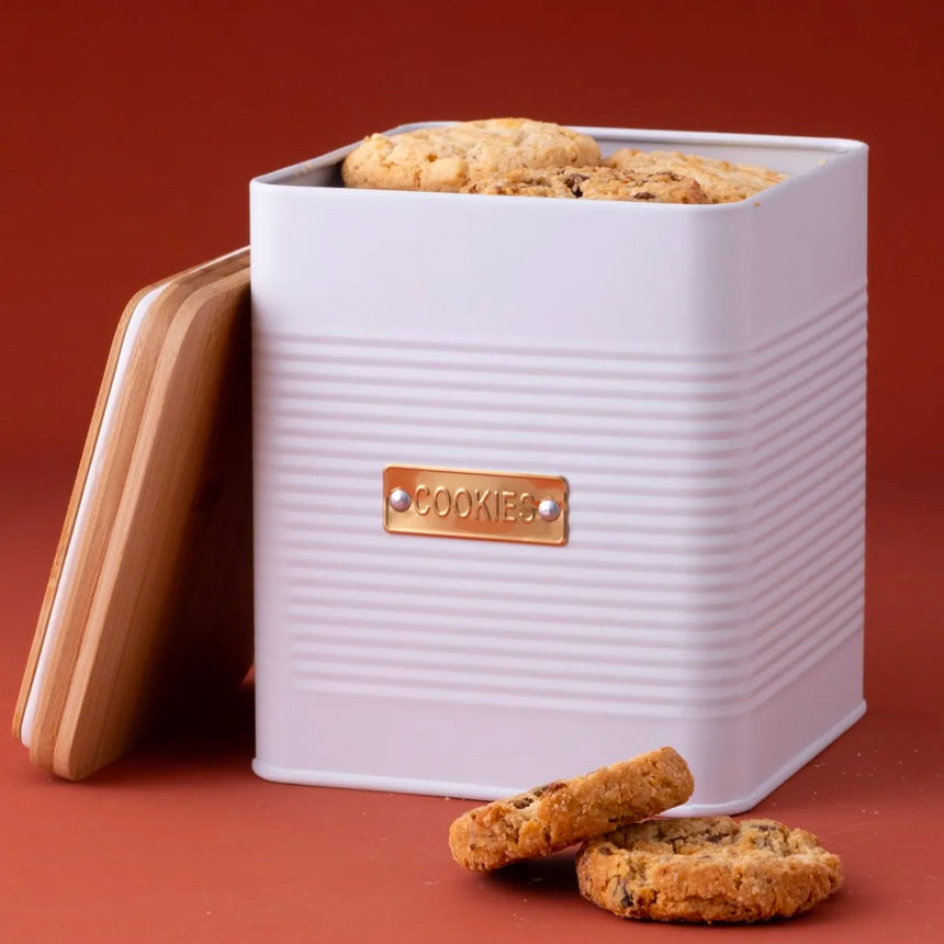 Typhoon Otto Square Cookie Storage 2.7 litre in White - Image 03