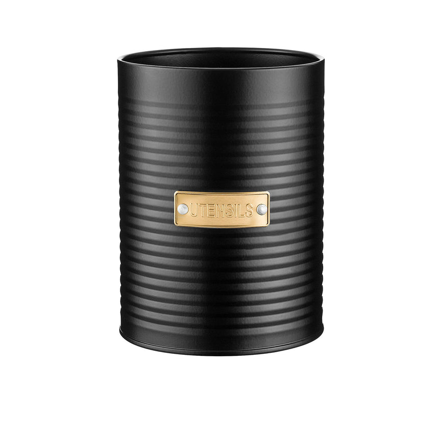 Typhoon Living Otto Utensil Pot 15cm in Black - Image 01