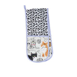 Ulster Weavers Feline Friends Double Oven Glove in White - Image 01