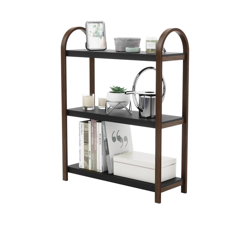 Umbra Bellwood 3 Tier Freestanding Shelf Walnut - Image 01