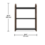 Umbra Bellwood 3 Tier Freestanding Shelf Walnut - Image 03