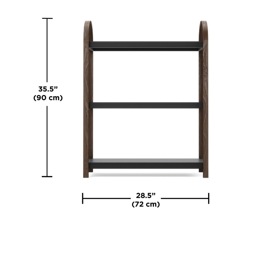 Umbra Bellwood 3 Tier Freestanding Shelf Walnut - Image 03