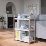 Umbra Bellwood 3 Tier Freestanding Shelf White - Image 02