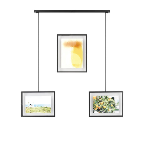 Umbra Exhibit Photo Frame Set of 3 Black - Image 01