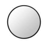 Umbra Hub Round Wall Mirror 61cm Black - Image 01