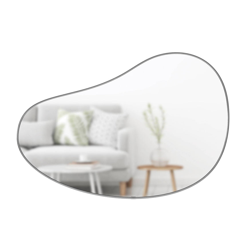 Umbra Hubba Pebble Wall Mirror Silver - Image 01