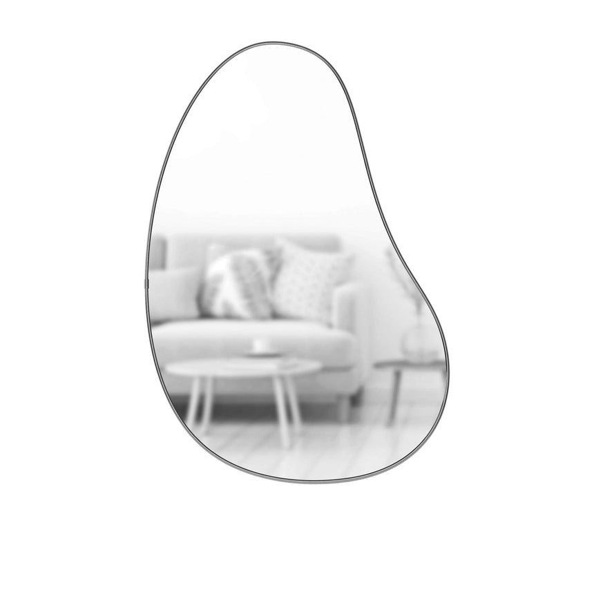 Umbra Hubba Pebble Wall Mirror Silver - Image 03