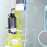 Urban Lines Cove Over The Door Shower Caddy - Image 02