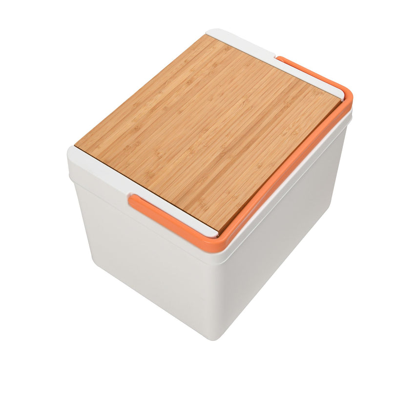 Vibes Portable Cooler Box with Bamboo Lid - Image 03