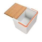 Vibes Portable Cooler Box with Bamboo Lid - Image 04