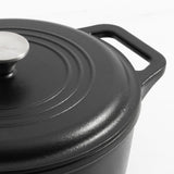 Victoria Enamelled Cast Iron Dutch Oven 3.8 Litre - Image 03