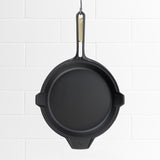 Victoria Signature Soft Seasoned Cast Iron Skillet 30cm in Black - Image 06