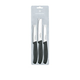 Victorinox Classic Paring Knife 3 Piece Set in Black - Image 01