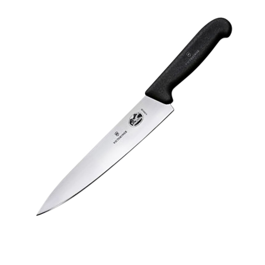 Victorinox Cook's Broad Blade Carving Knife 28cm Black - Image 01