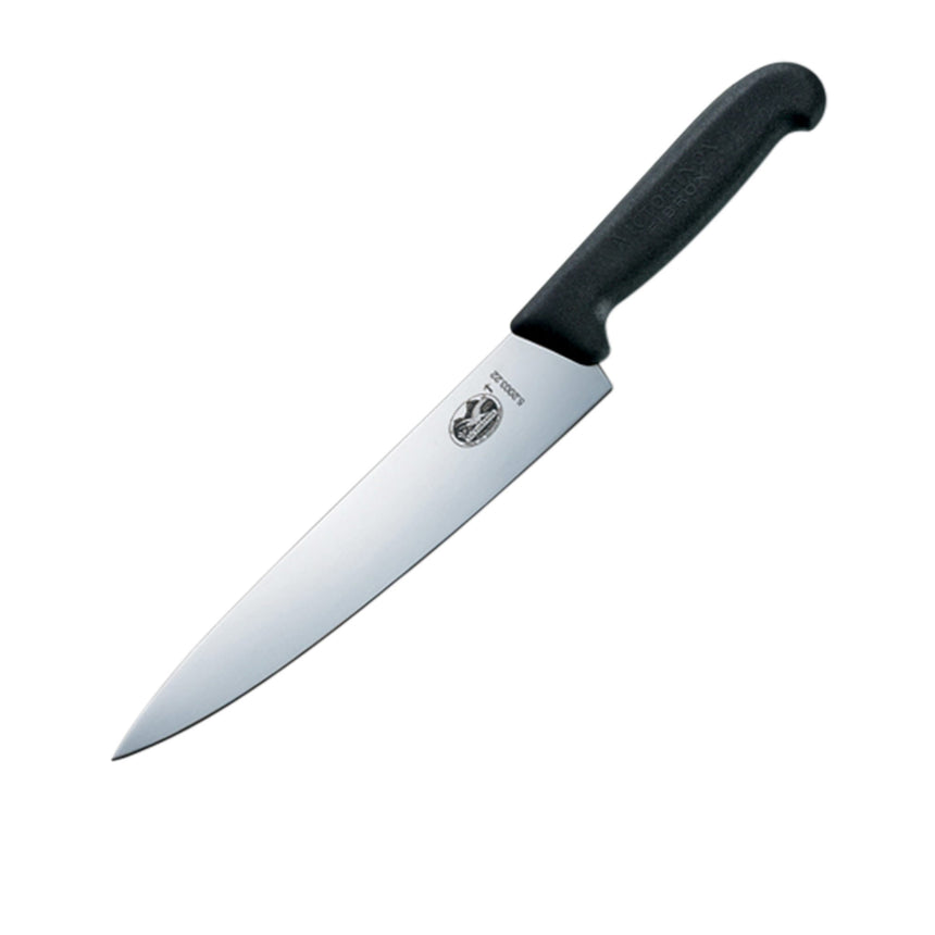 Victorinox Cook's Broad Blade Carving Knife 31cm in Black - Image 01
