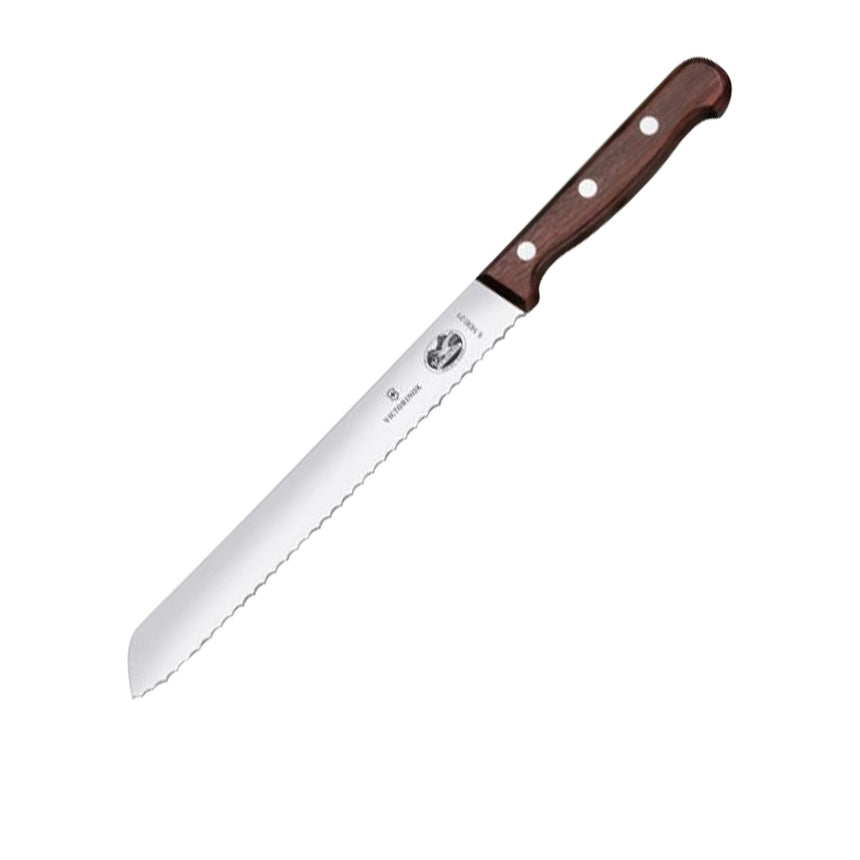 Victorinox Serrated Bread Knife 21cm Rosewood - Image 01