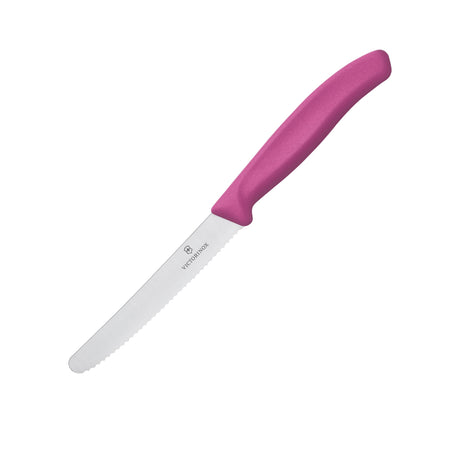 Victorinox Steak and Tomato Knife Pink 11cm - Image 01