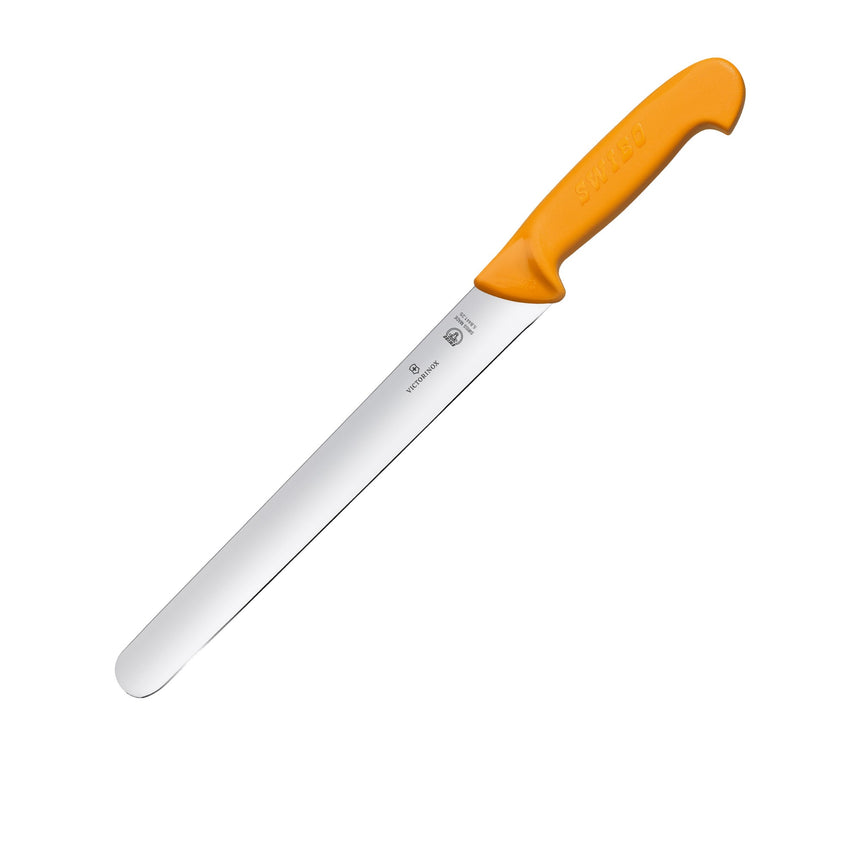 Victorinox Swibo Round Blade Slicing Knife 25cm Orange - Image 01