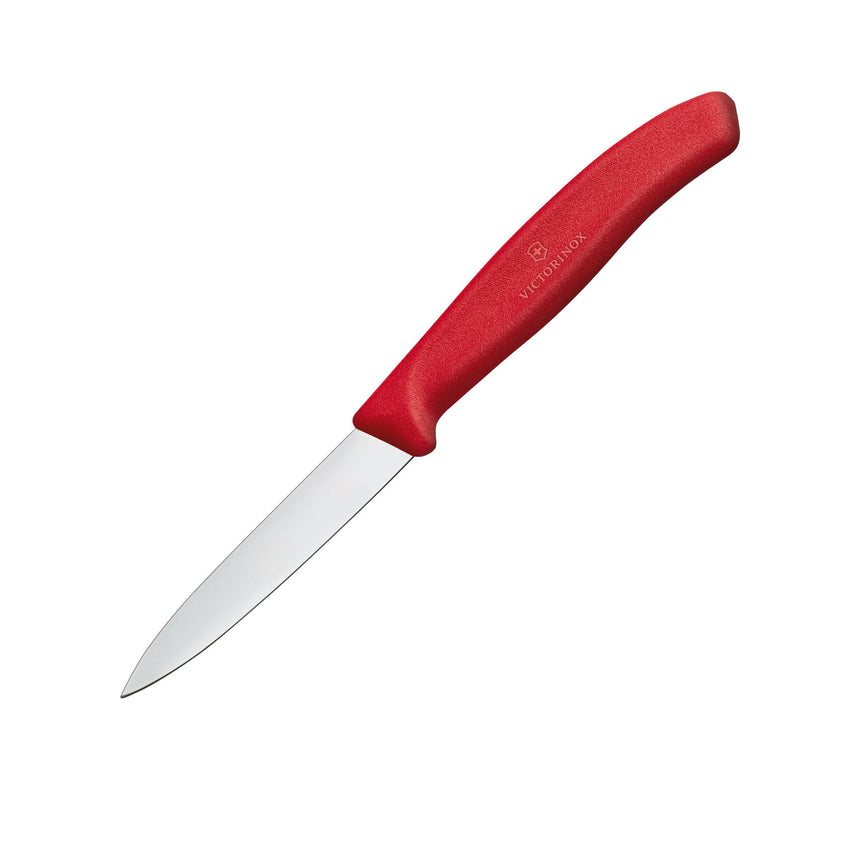 Victorinox Classic Paring Knife Pointed Blade 8cm in Red - Image 01