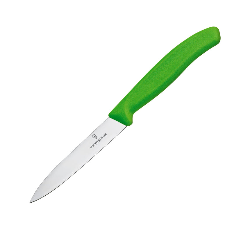 Victorinox Swiss Classic Vegetable Knife Pointed Blade 10cm Green - Image 01