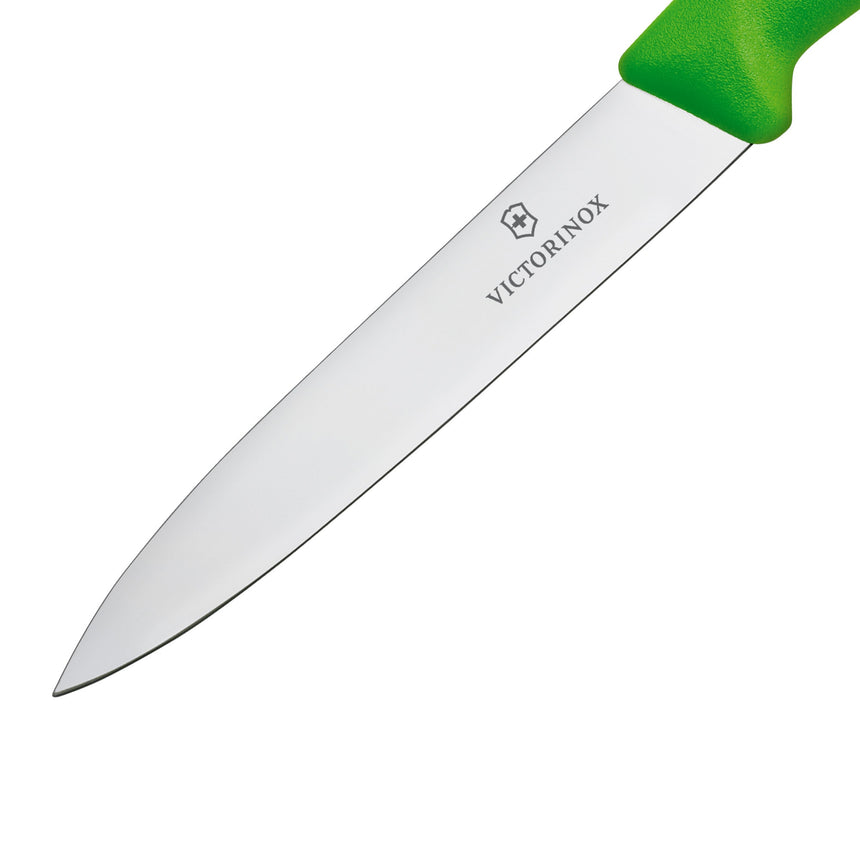 Victorinox Swiss Classic Vegetable Knife Pointed Blade 10cm Green - Image 02