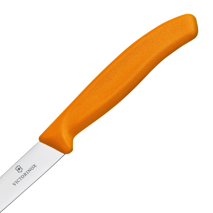 Victorinox Swiss Classic Vegetable Knife Pointed Blade 10cm Orange - Image 03