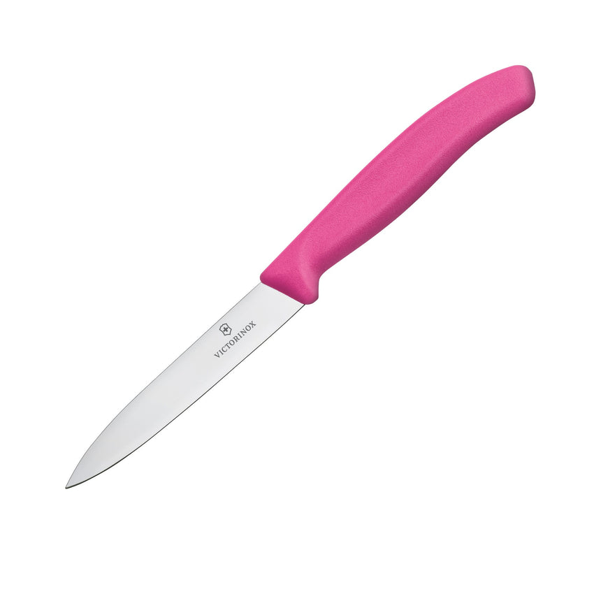 Victorinox Swiss Classic Vegetable Knife Pointed Blade 10cm in Pink - Image 01