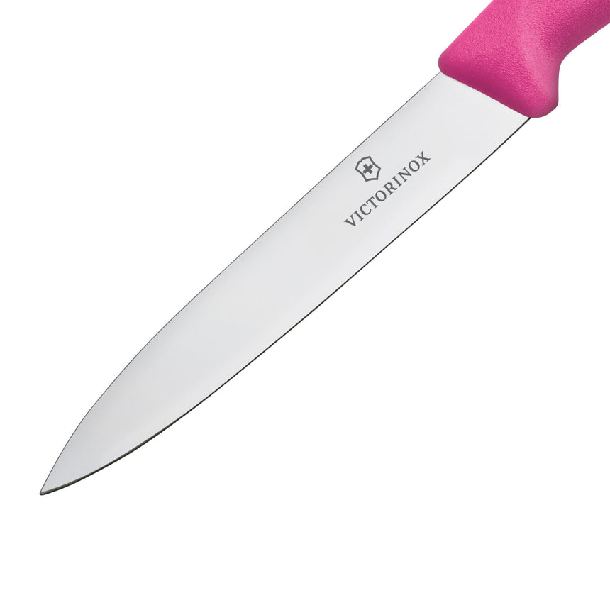 Victorinox Swiss Classic Vegetable Knife Pointed Blade 10cm in Pink - Image 02