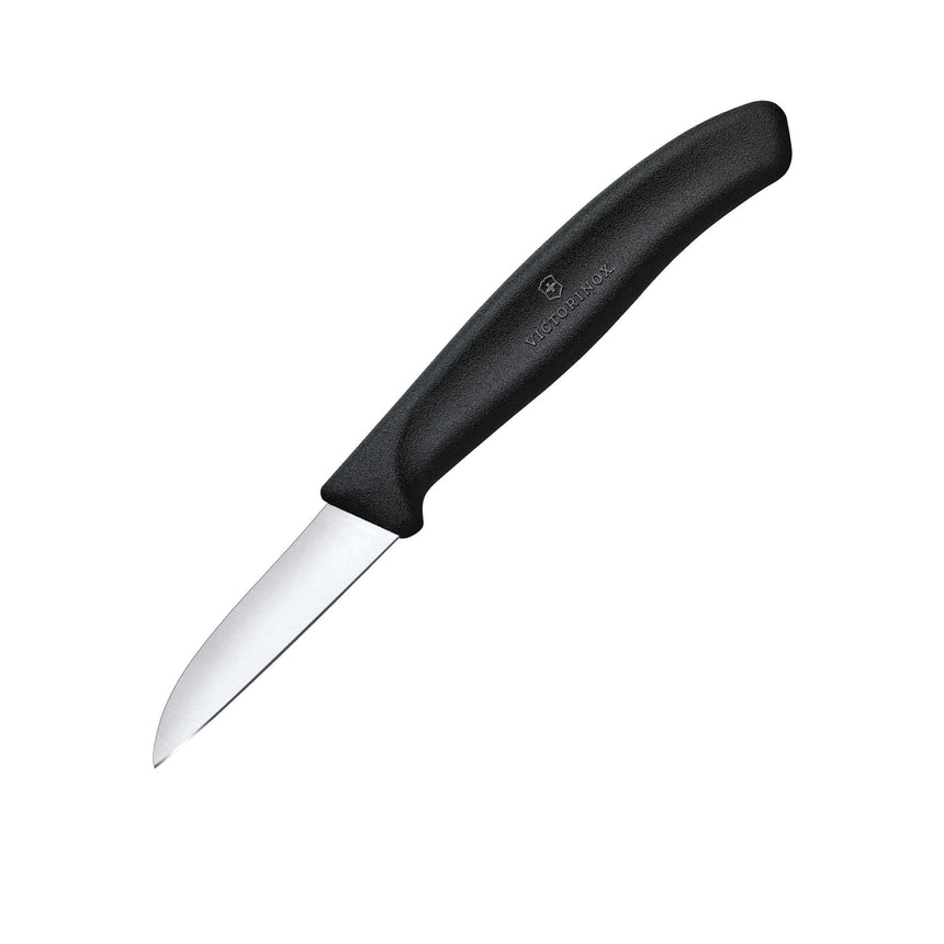 Victorinox Swiss Classic Paring Knife Straight Blade 6cm in Black - Image 01