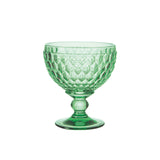 Villeroy & Boch Boston Coloured Champagne Coupe and Dessert Bowl Set of 4 Green - Image 02