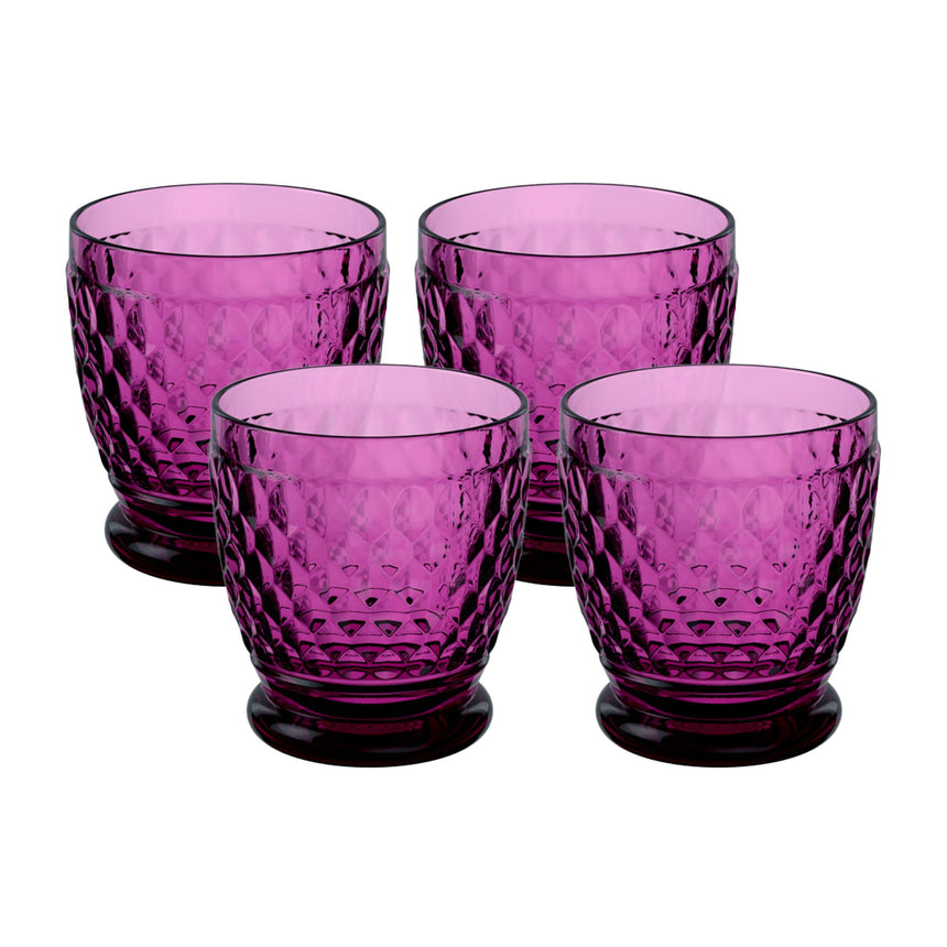 Villeroy & Boch Boston Tumbler 200mL Set of 4 Berry - Image 01