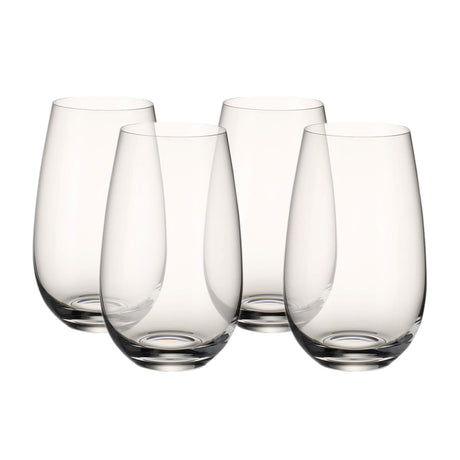 Villeroy & Boch Entree Daily Basics Tumbler 620ml Set of 4 - Image 01