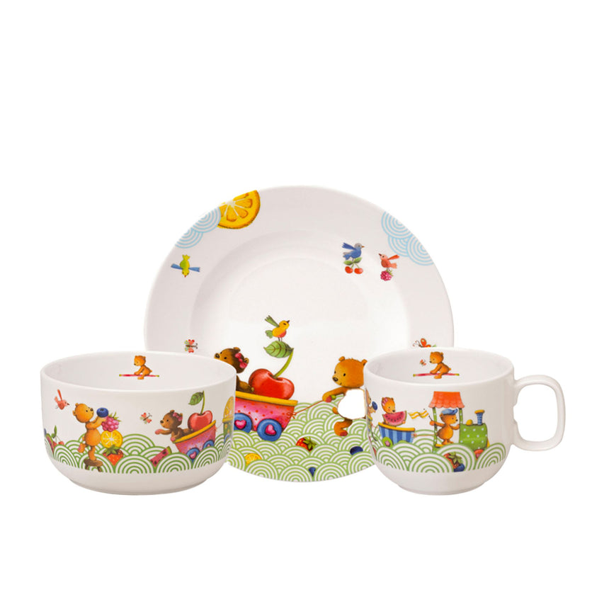 Villeroy & Boch Hungry as a Bear Dinner Set 3pc - Image 01