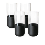 Villeroy & Boch Manufacture Rock Long Drink Tumbler 300ml Set of 4 - Image 01