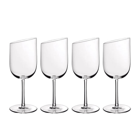 Villeroy & Boch Newmoon White Wine Goblet 4 Piece Set - Image 01