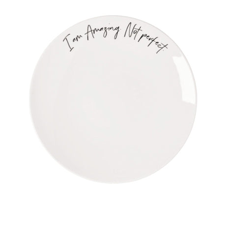 Villeroy & Boch Statement I Am Amazing Not Perfect Salad Plate 21cm - Image 01