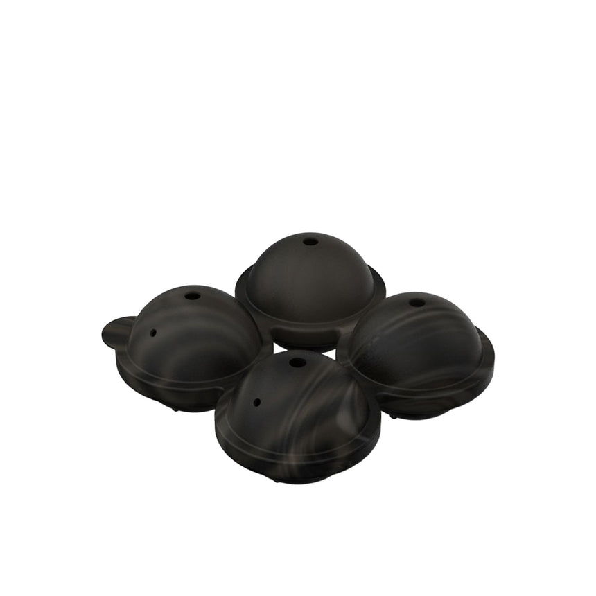 W& P Peak Sphere Ice Mold Marble in Black - Image 01