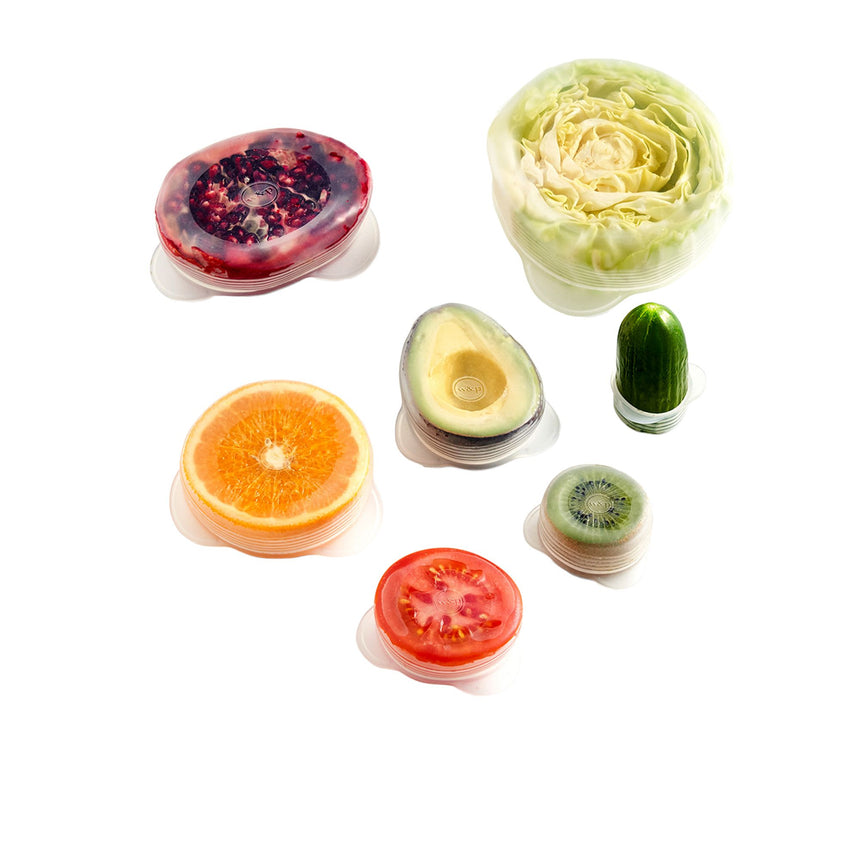 W&P Reusable Stretch Produce Savers Set of 7 - Image 01