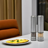 Westinghouse Deluxe Electric Salt and Pepper Mill Set Stainless Steel - Image 02