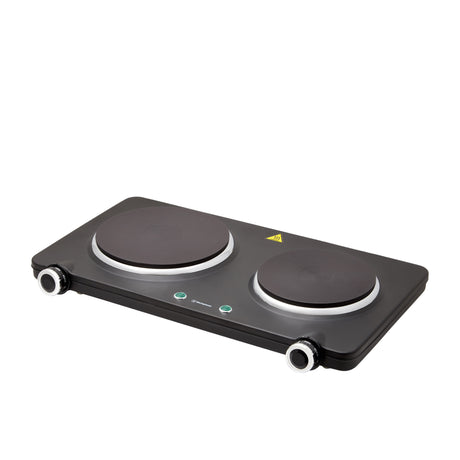 Westinghouse Double Electric Hotplate in Black - Image 01