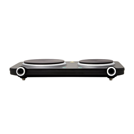 Westinghouse Double Electric Hotplate in Black - Image 02