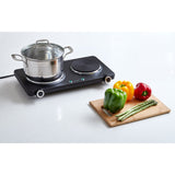 Westinghouse Double Electric Hotplate in Black - Image 04